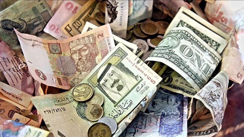 سعر العملات الاجنبية أمام الجنيه المصرى 