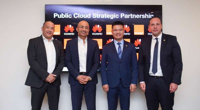 لأول مرة في مصر ”اورنچ” تبرم شراكة استراتيجية مع ”هواوي” لإطلاق خدمات Huawei Cloud السحابية