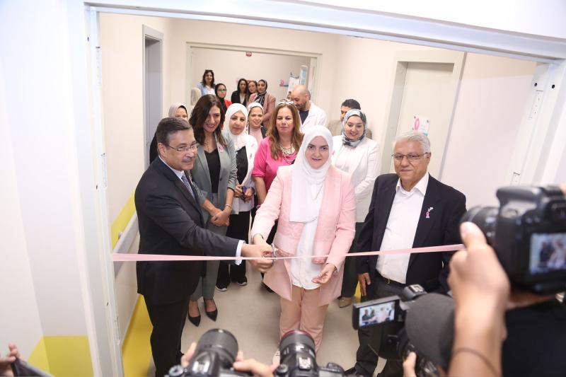 افتتاح  غرفتي عمليات بمستشفى بهية” بالشيخ زايد- باسم بنك التعمير والإسكان