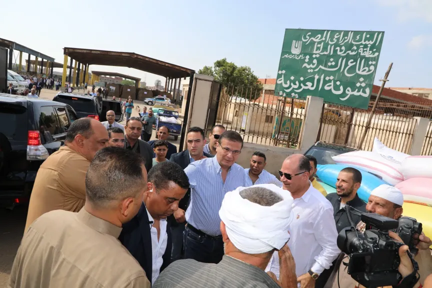 البنك الزراعي المصري: توريد 600 ألف طن من محصول القمح المحلي للمواقع التابعة