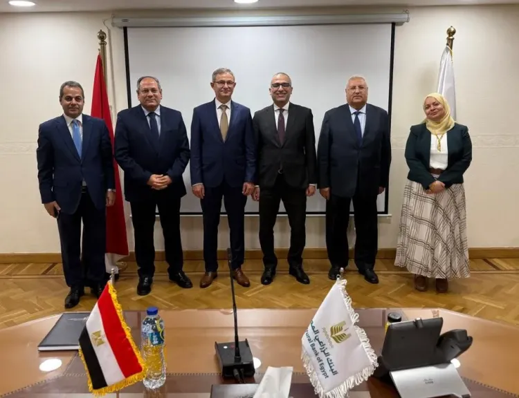 البنك الزراعي المصري يستقبل وزير زراعة جمهورية صربيا لتعزيز التعاون