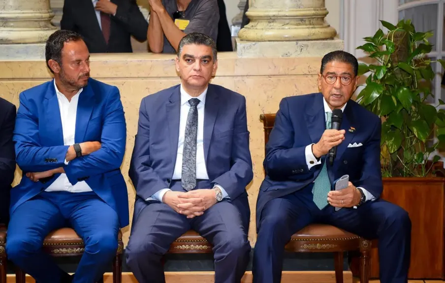 رئيس التجاري الدولي يشارك في المائدة المستديرة الأولي لدعم القطاع الخاص وزيادة الصادرات المصرية برعاية الخارجية