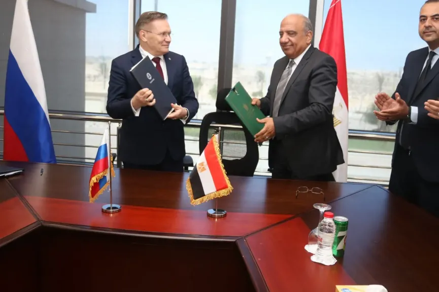مصر وروسيا توقعان بروتوكولًا مكملًا لاتفاقية التعاون في بناء وتشغيل محطات الطاقة النووية