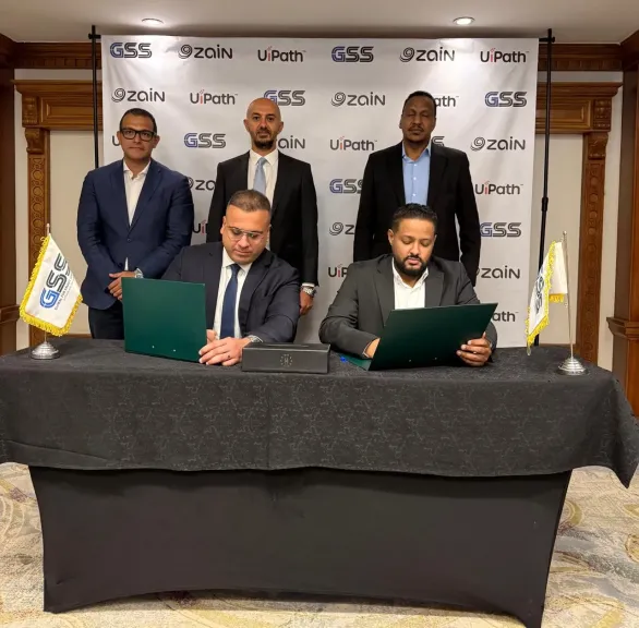 GSS توقّع اتفاقية استراتيجية للذكاء الاصطناعي والأتمتة مع شركة زين السودان