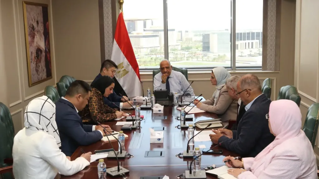وزير الكهرباء والطاقة المتجددة يبحث مع شركة “صن ريف سولارSunRev Solar الصينية تعزيز التعاون