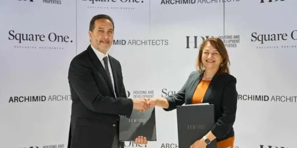 التعمير والإسكان العقارية تتعاون مع Archimid Architects لتنفيذ مشروع “Square One Exclusive Residences“