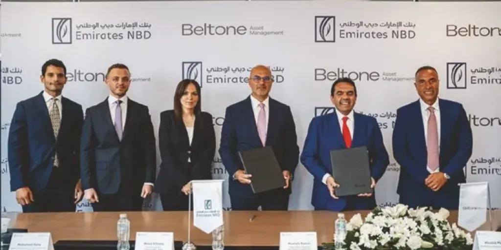 بنك الإمارات دبي الوطني مصر يوقع شراكة استراتيجية مع بلتون لإدارة الأصول