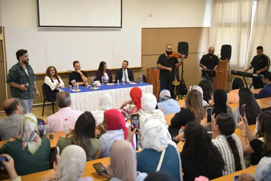 إعلام فاروس  يستضيف نجوم الفن والإعلام