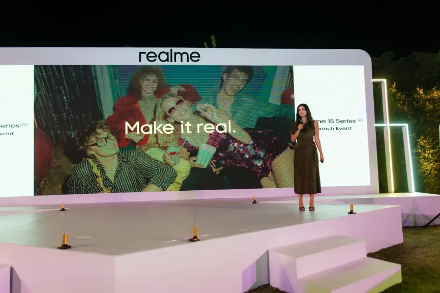 ريلمي تطلق سلسلة realme 15 5G في أولى حفلاتها الترفيهية: تجربة استثنائية تجمع بين المتعة وروح الحياة الليلية