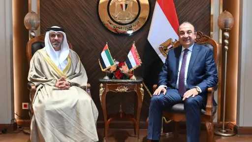 وزير قطاع الأعمال العام يستقبل سفير الإمارات الجديد بالقاهرة ويؤكد عمق العلاقات الأخوية والاقتصادية