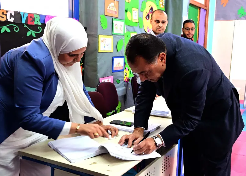 رئيس الوزراء يُدلي بصوته في انتخابات مجلس النواب 2025