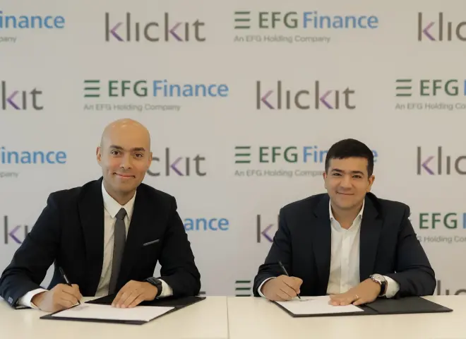 إي اف چي فاينانس لتمويل المشروعات المتوسطة والصغيرة و Klickit يعززان نمو المشروعات المتوسطة والصغيرة في قطاع التعليم