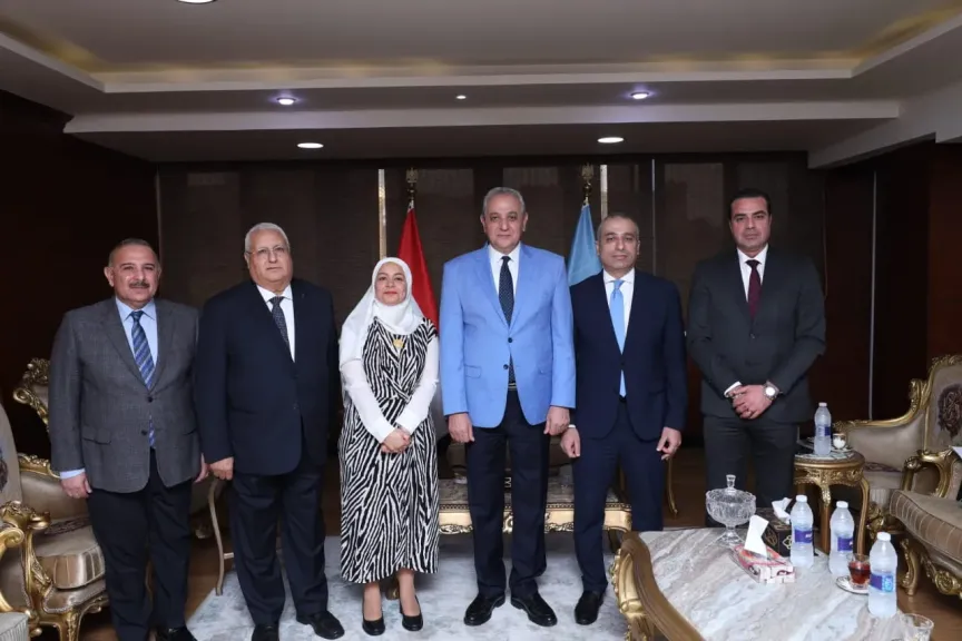 رئيس البنك الزراعي المصري يلتقي محافظ الغربية لدعم جهود تحقيق التنمية الزراعية وتحفيز الاستثمار