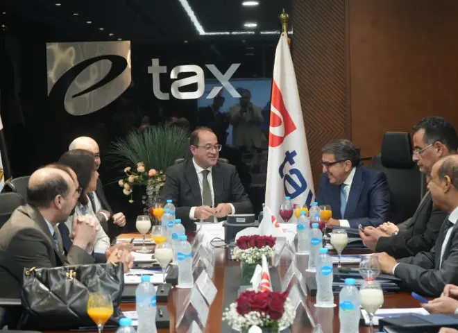 «إى.تاكس» بعد زيارة وزير المالية ورئاسته لاجتماع مجلس الإدارة: هدفنا تحقيق أعلى معدلات «الرضا الضريبي» لدى شركائنا من الممولين