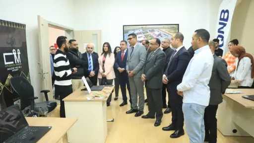 بنك QNB مصر و«صناع الخير» يوزعان منحاً دراسية على طلاب جامعة طيبة التكنولوجية بالأقصر