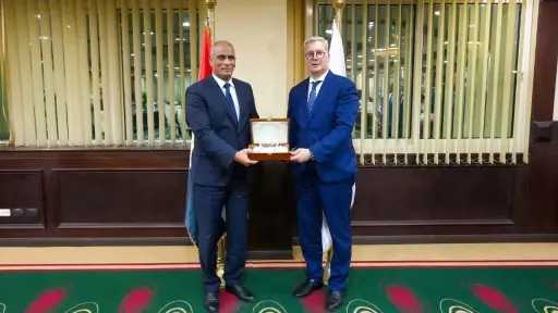 وزير البترول والثروة المعدنية يُكرم المهندس إبراهيم مكي بمناسبة انتهاء فترة عمله رئيسًا للقابضة للبتروكيماويات