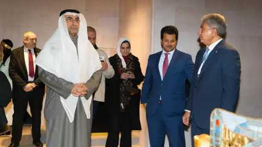 وزير السياحة والآثار يفتتح معرض  توت عنخ آمون بالجناح المصري  بمعرض  FITUR 2026