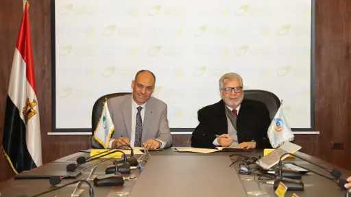 الهيئة القومية للبريد” و”معاهد الجزيرة العليا بالمقطم” توقّعان بروتوكول تعاون لتقديم الخدمات البريدية والمالية داخل الحرم الأكاديمي