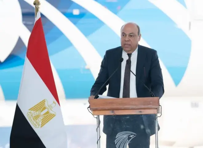 شركة مصر للطيران تحتفل بانضمام أول طائرة من طراز الايرباص A350-900 لأسطول الناقل الوطني