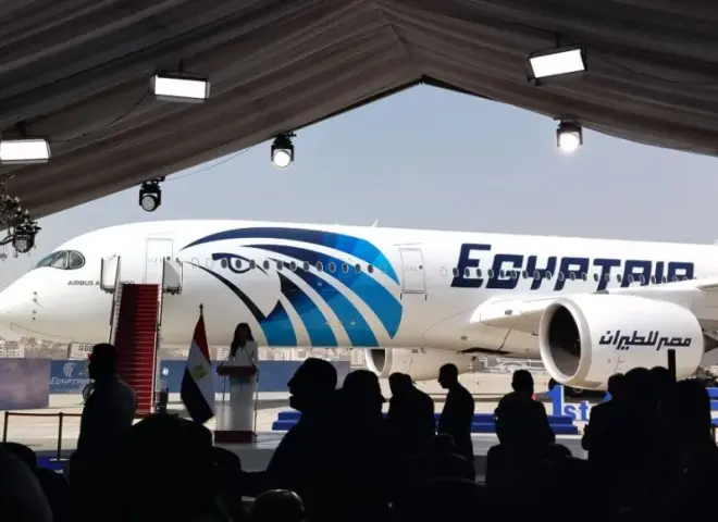 مجلس الوزراء عن انضمام أول طائرة إيرباص A350-900 لمصر للطيران: تستطيع الوصول لمناطق بعيدة