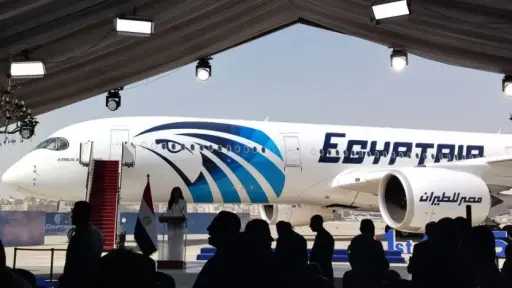 مجلس الوزراء عن انضمام أول طائرة إيرباص A350-900 لمصر للطيران: تستطيع الوصول لمناطق بعيدة