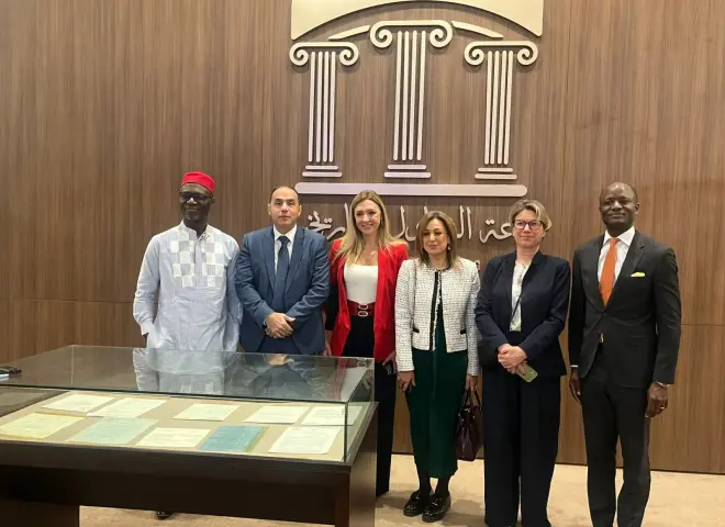 البورصة المصرية تستقبل قيادات من البورصات الدولية بمقرها التاريخي