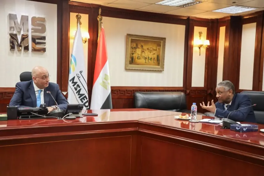 جهاز تنمية المشروعات يستقبل وفد رفيع المستوى من السودان