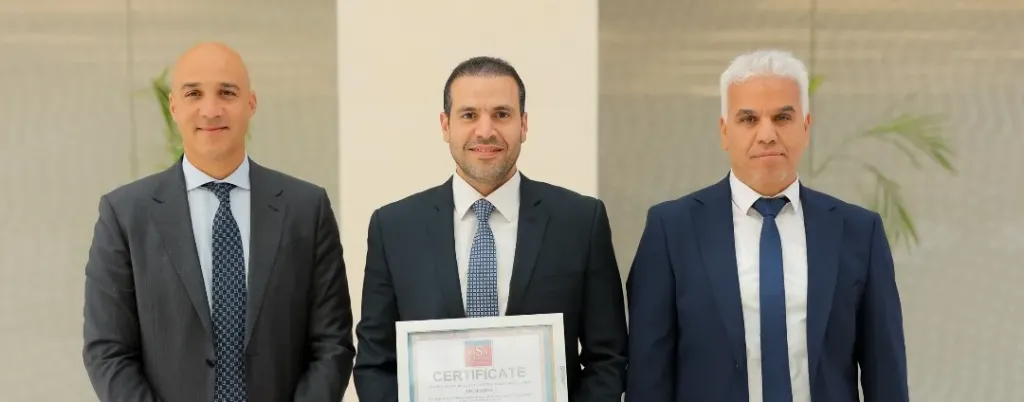 مجموعة إي اف چي القابضة تحصل على شهادة ISO 45001 لتعزيز معايير الصحة والسلامة المهنية