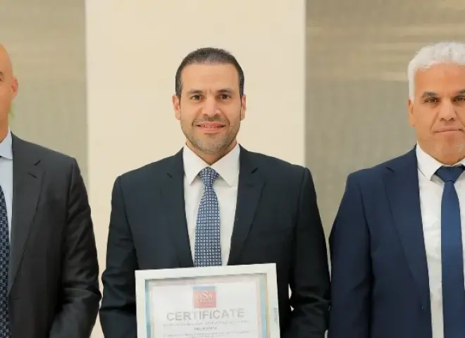 مجموعة إي اف چي القابضة تحصل على شهادة ISO 45001 لتعزيز معايير الصحة والسلامة المهنية