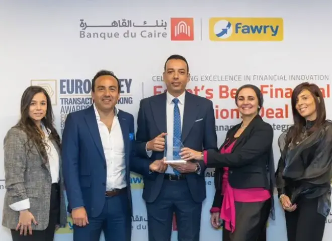 ”بنك القاهرة” و”فورى” يحتفلان بالفوز بجائزة ”أفضل صفقة لمؤسسة مالية - مصر” ضمن جوائز Euromoney