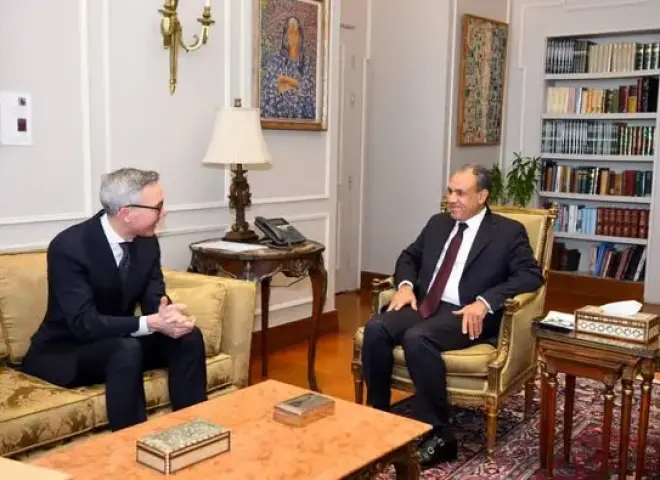 وزير الخارجية يلتقي الرئيس التنفيذي لشركة ”سكاتك” النرويجية