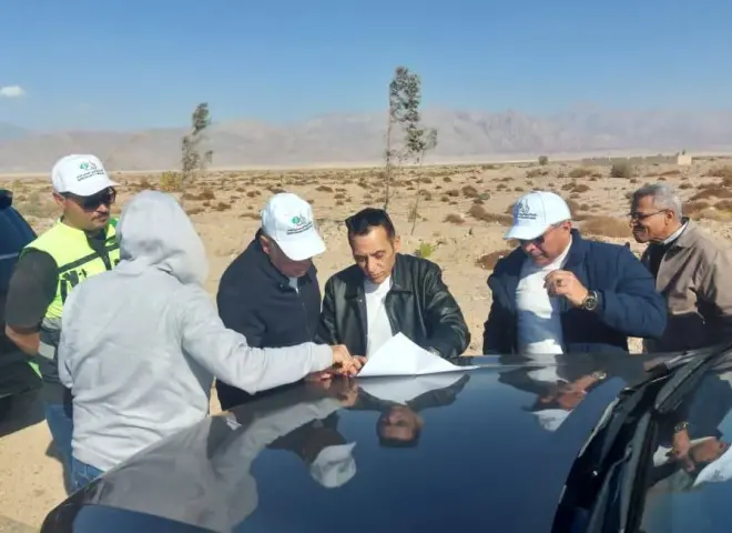 رئيس شركة تنمية الريف المصري الجديد يقوم بزيارة ميدانية لمشروعات الشركة في منطقة الطور بجنوب سيناء