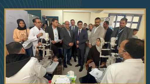 خالدة للبترول تطلق المرحلة الأولى من مبادرة القوافل الطبية الشاملة والعيادات المتنقلة بمطروح