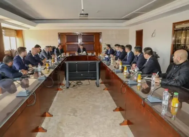 وزير الزراعة يبحث مع وفد من المستثمرين الصينيين آفاق التعاون