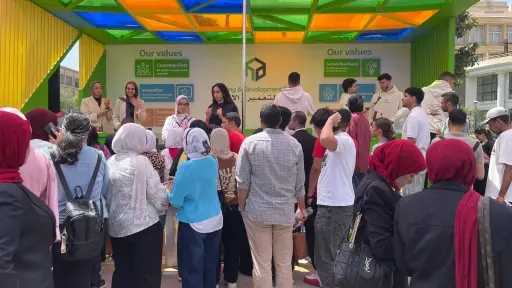 بنك التعمير والإسكان يشارك في رعاية النسخة الثالثة من الملتقى التوظيفي (CUEF) بجامعة القاهرة