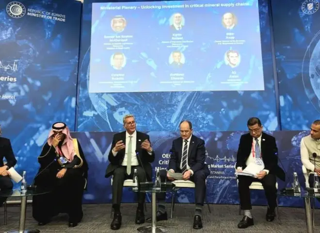 وزير البترول والثروة المعدنية يستعرض رؤية مصر لتعظيم العائد الاقتصادي من قطاع التعدين أمام منتدى المعادن الحرجة بإسطنبول