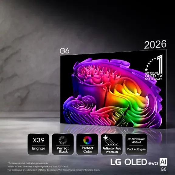 الصورة الأوضح والصوت الأذكى.. ”إل جي” تطلق OLED 2026 في السوق المصري