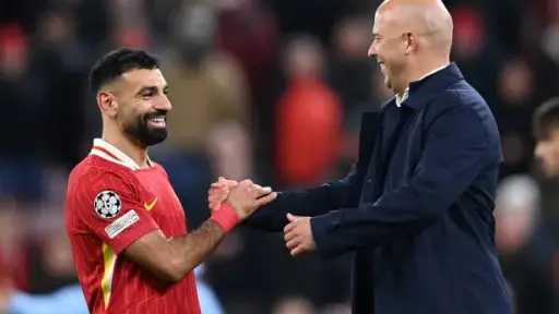 سلوت يزف بشرى سارة بشأن محمد صلاح