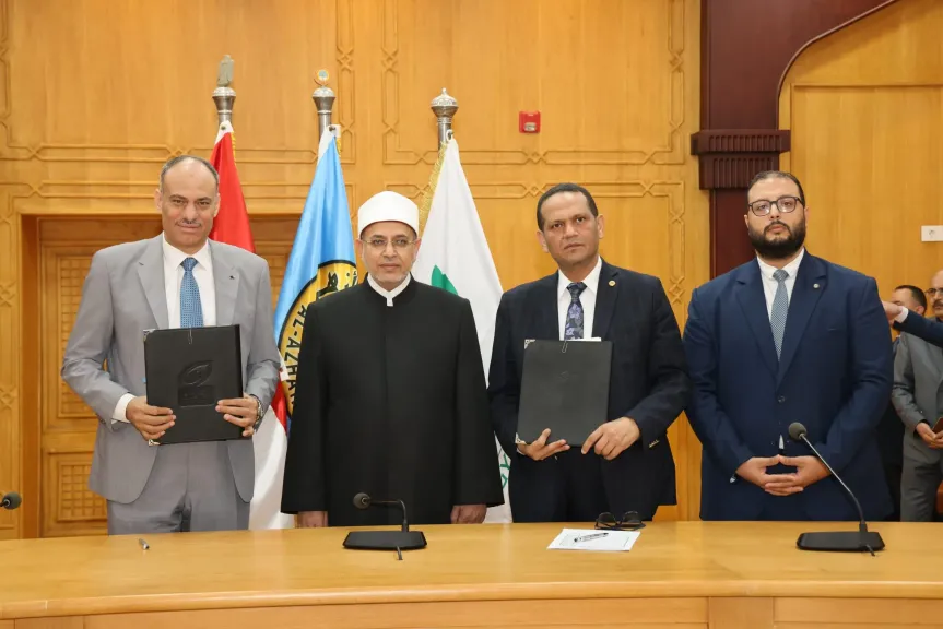 البريد المصري” و”جامعة الأزهر” يوقّعان بروتوكول تعاون.. لتقديم خدمات مالية وبريدية متكاملة لطلاب جامعة الأزهر والعاملين