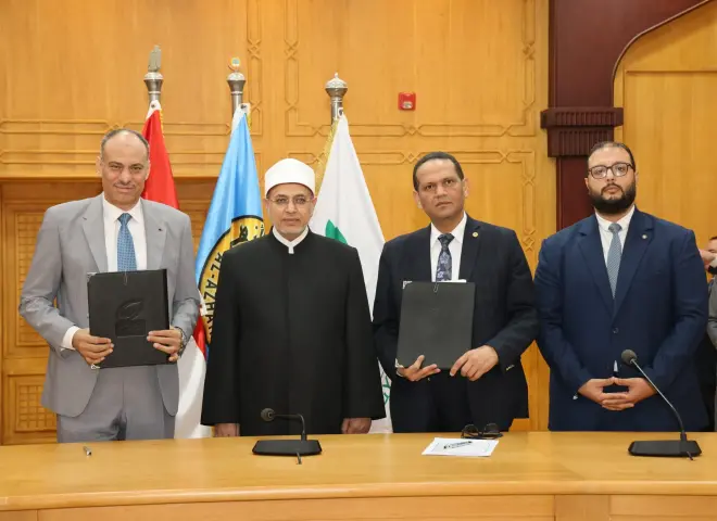 البريد المصري” و”جامعة الأزهر” يوقّعان بروتوكول تعاون.. لتقديم خدمات مالية وبريدية متكاملة لطلاب جامعة الأزهر والعاملين