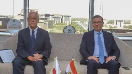 وزير الزراعة يبحث مع سفير اليابان نفاذ المنتجات المصرية للأسواق الآسيوية