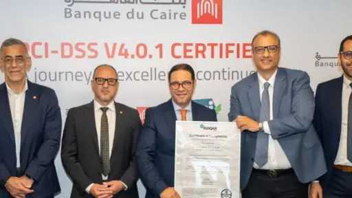 بنك القاهرة يجدد حصوله على شهادة PCI-DSS v4.0.1 العالمية لتعزيز أمن بيانات بطاقات الدفع