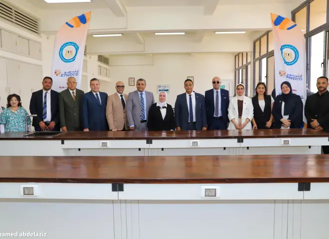 تكريم إيثيدكو تقديراً لإسهاماتها المجتمعية في دعم التعليم والبحث العلمي بجامعة الإسكندرية