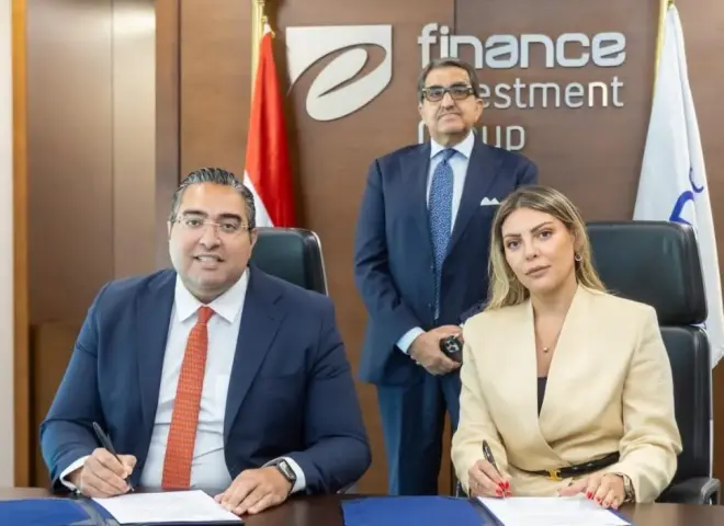 إي أسواق مصر توقع شراكة استراتيجية مع جرين مي ليمتد لتسريع وتيرة التمويل الأخضر والتحول نحو الطاقة المتجددة المستدامة