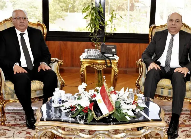 وزير الطيران المدني يستقبل مدير عام المنظمة العربية للطيران المدني لبحث آفاق التعاون المشترك بين الجانبين