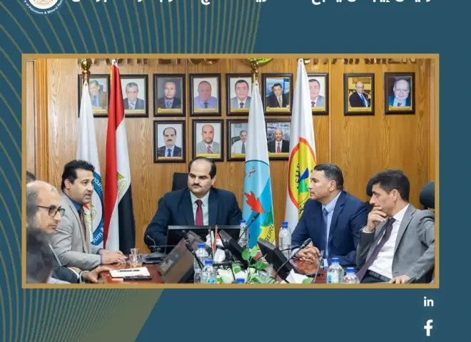 رئيس إيجاس يتابع خطط زيادة إنتاج الغاز بشركة البرلس