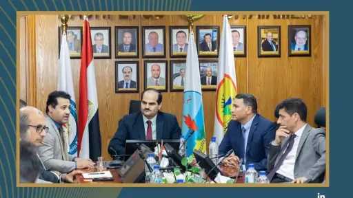 رئيس إيجاس يتابع خطط زيادة إنتاج الغاز بشركة البرلس