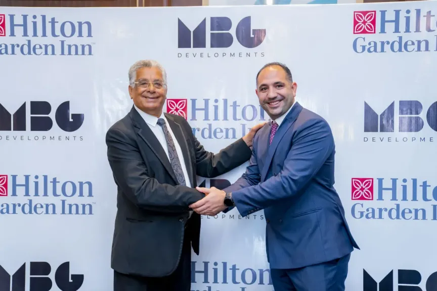 شركة MBG Developments توقع شراكة استراتيجية مع Hilton العالمية لإطلاق فندق عالمي داخل مشروع Doray Bay برأس البر
