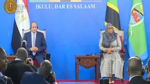 السيسي: نجحنا في تقريب وجهات النظر بين مصر وتنزانيا