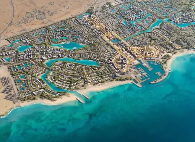 الديار القطرية -مصر تكشف عن المخطط العام لمشروع “علم الروم” بالتعاون مع SOM